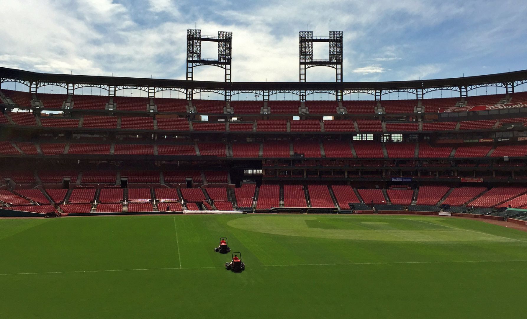 Women's soccer at Busch Stadium in St. Louis